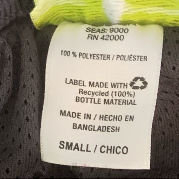 Athletech Mens Athletic Track Pants Gray Drawstring Logo Size Small Preowned - Picture 8 of 9